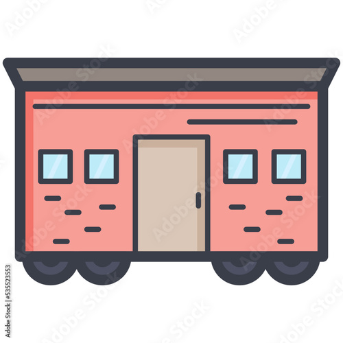 Caravan Vector Icon