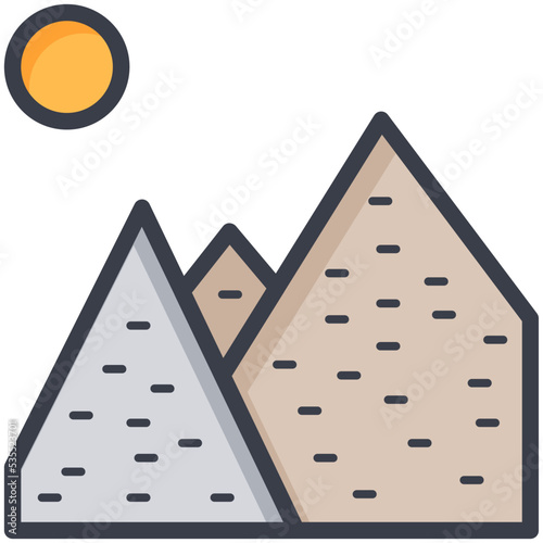 Landscape Vector Icon