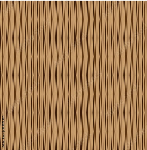 et seamless geometric wooden lines pattern background design vector
