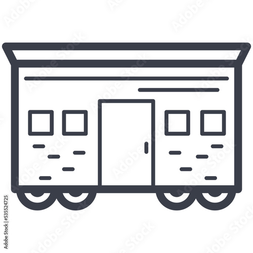 Caravan Vector Icon