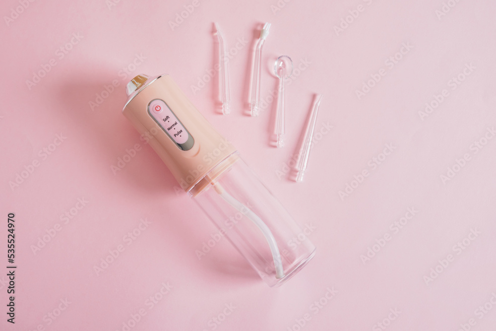 various nozzles for cleaning teeth with water jet and Dental Water Teeth Cleaner Water Flossing