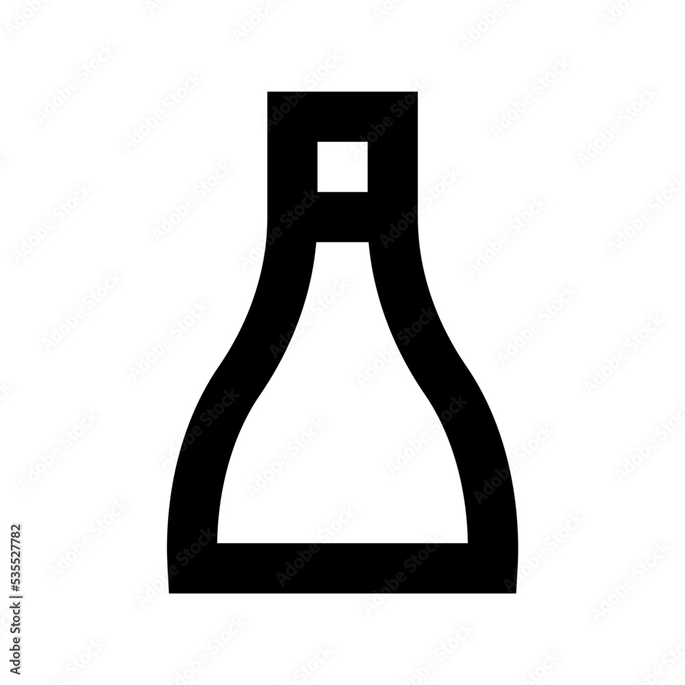 Oil Bottle Vector Icon Oil Bottle Vector Icon