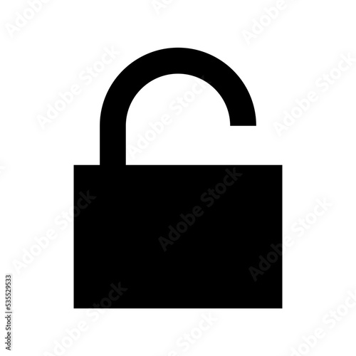 Unlock Vector Icon