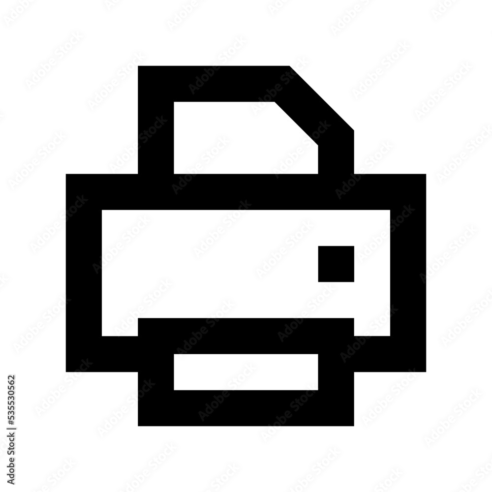 Printer Vector Icon Printer Vector Icon