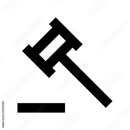 Auction Vector Icon