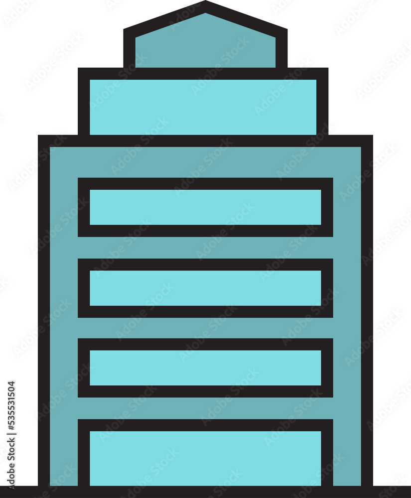 office building icon illustration office building icon illustration