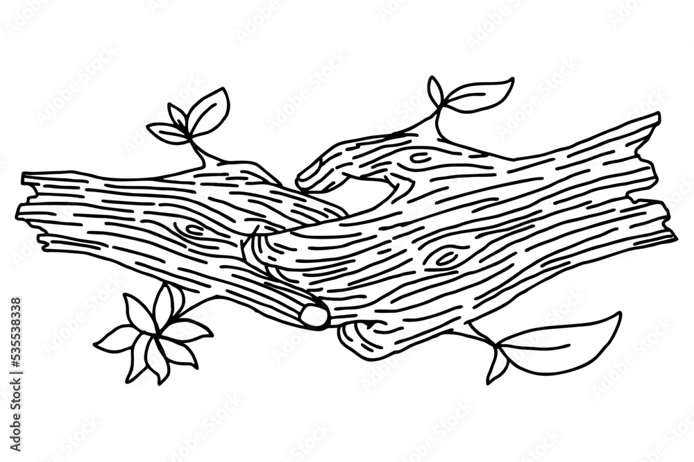 Fototapeta premium Hand Holding With Tree Theme