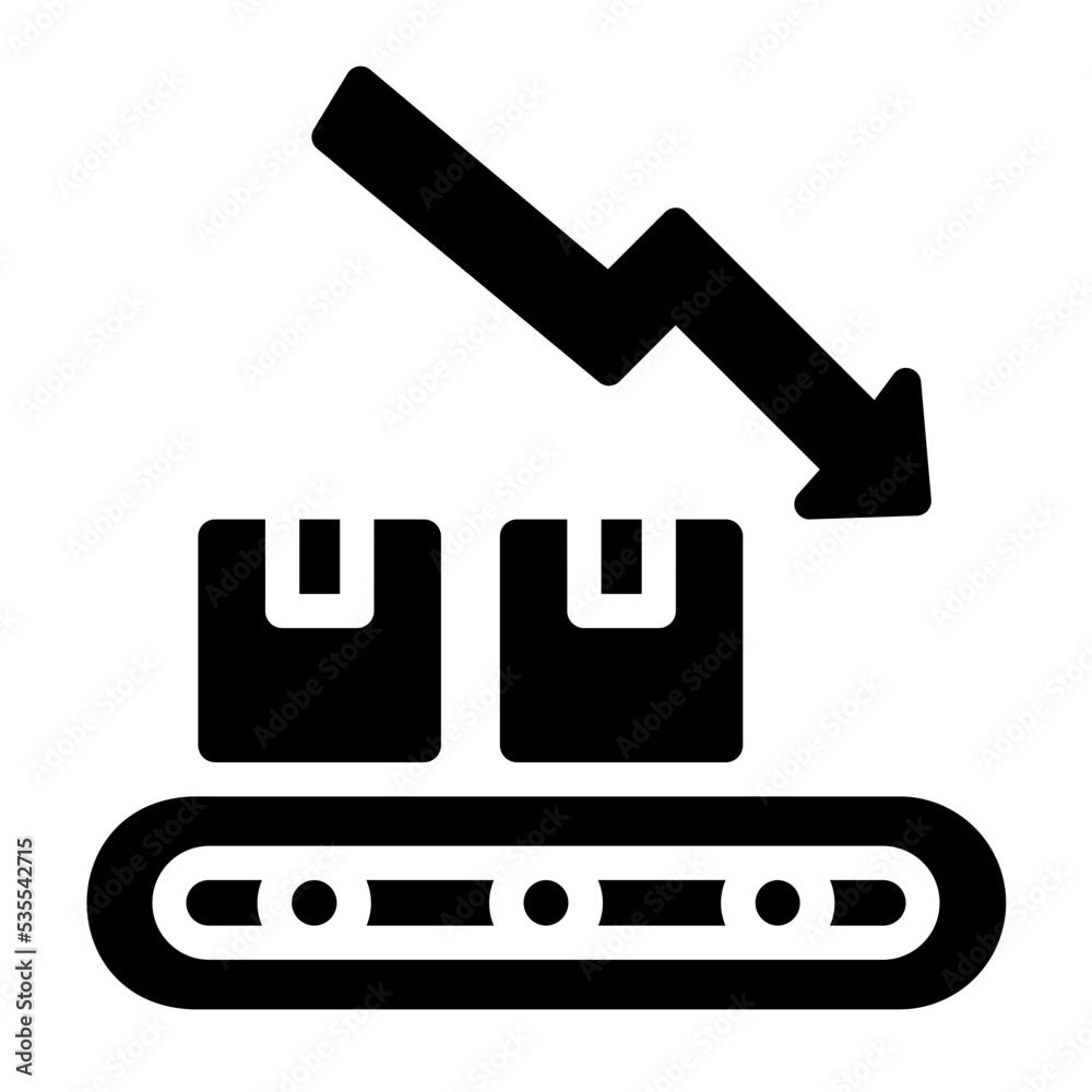 production glyph icon production glyph icon