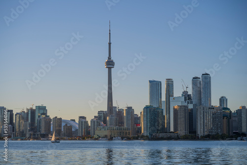 city skyline from the lake © Iktwo