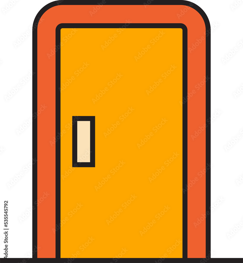 door icon illustration door icon illustration