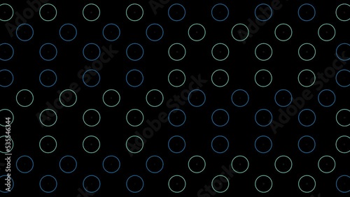 Amazing seamless pattern with circles