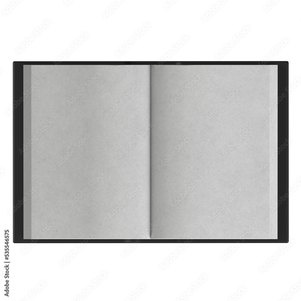 3d rendering illustration of an open book 3d rendering illustration of an open book