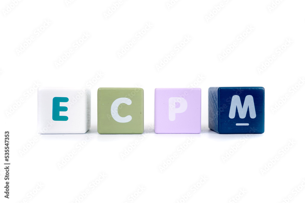 eCPM is an acronym that means effective cost per mille. eCPM is an acronym that means effective cost per mille.
