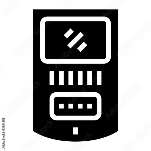 intercom glyph icon