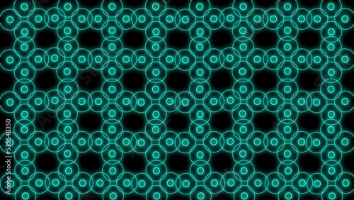 Amazing seamless pattern with circles
