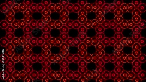 Amazing seamless pattern with circles