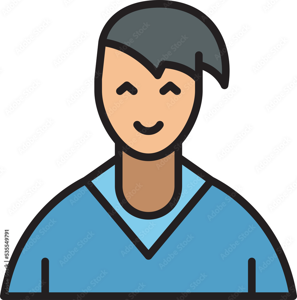 male character avatar illustration male character avatar illustration