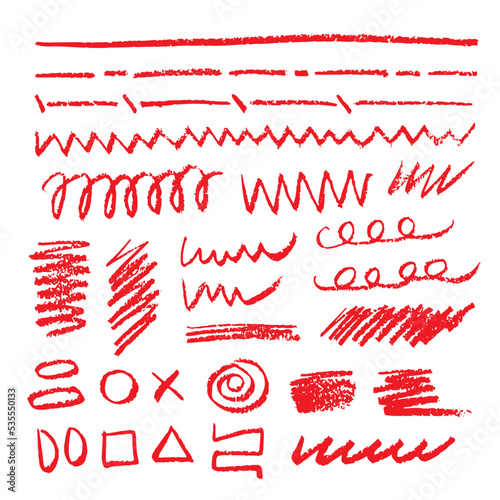 빨간 색연필 (손그림) _ 2