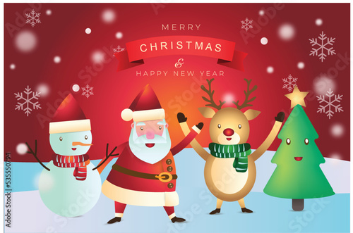 merry Christmas concept