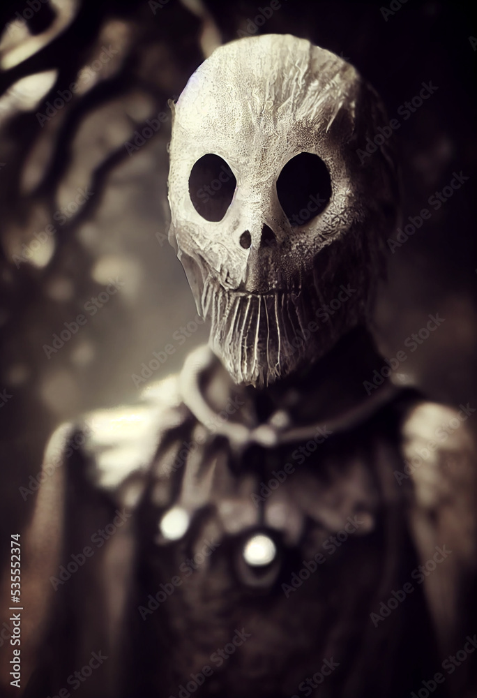 scary skeleton monster Halloween background scary skeleton monster Halloween background