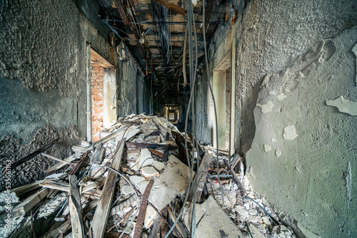 Walter Ulbricht's old winter house, once a symbol of luxury and power in the GDR, now stands as a silent ruin, telling stories from a bygone era photo