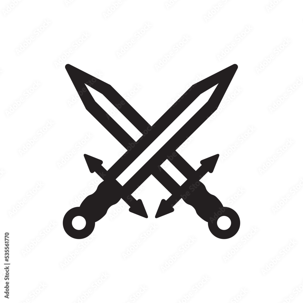 Sword Icon Vector Illustration Design Sword Icon Vector Illustration Design