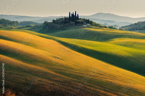 Beautiful Italian landscape
