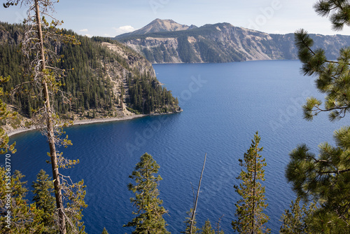 Beautiful Crater Lake National Park in Late Summer
