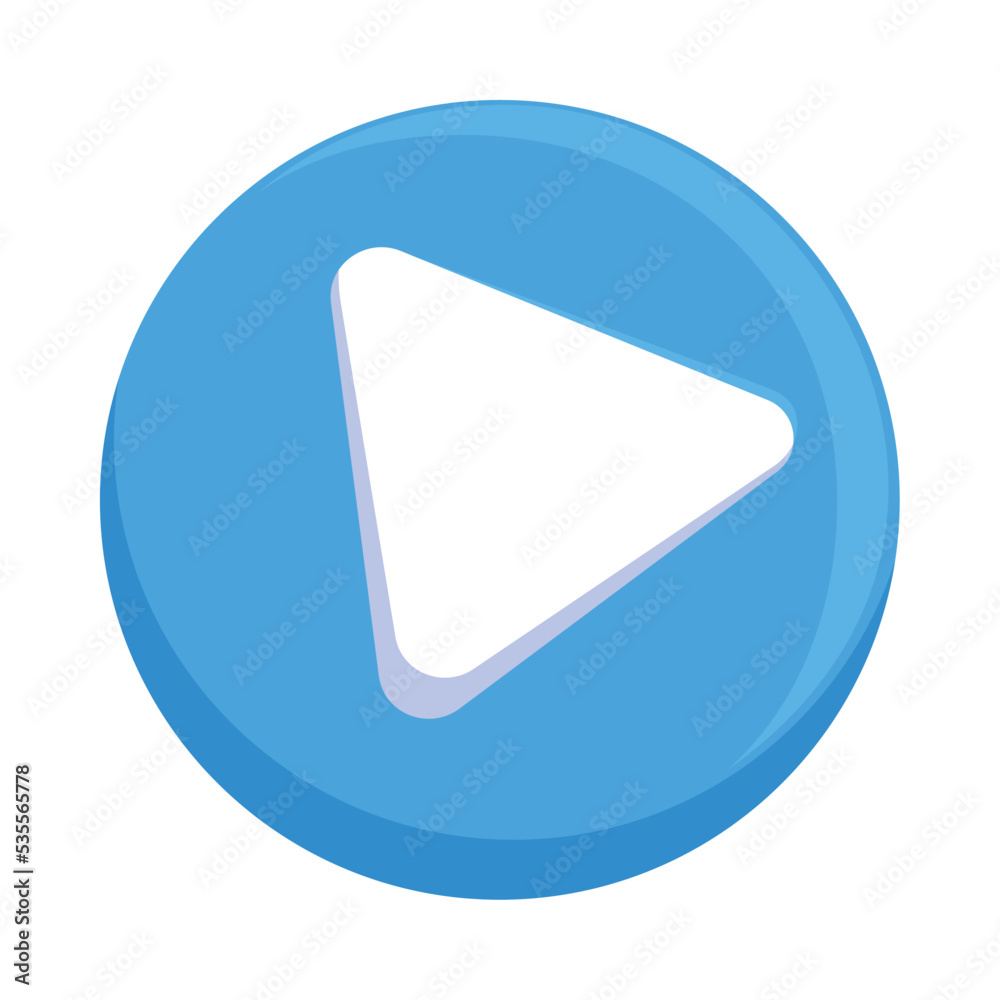 icon video play social media icon video play social media