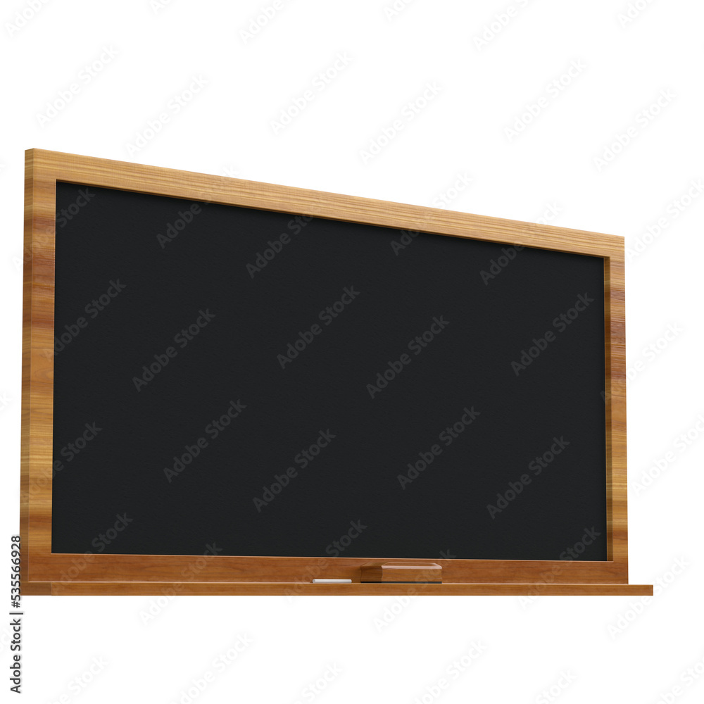 3d rendering illustration of a school classroom chalkboard 3d rendering illustration of a school classroom chalkboard