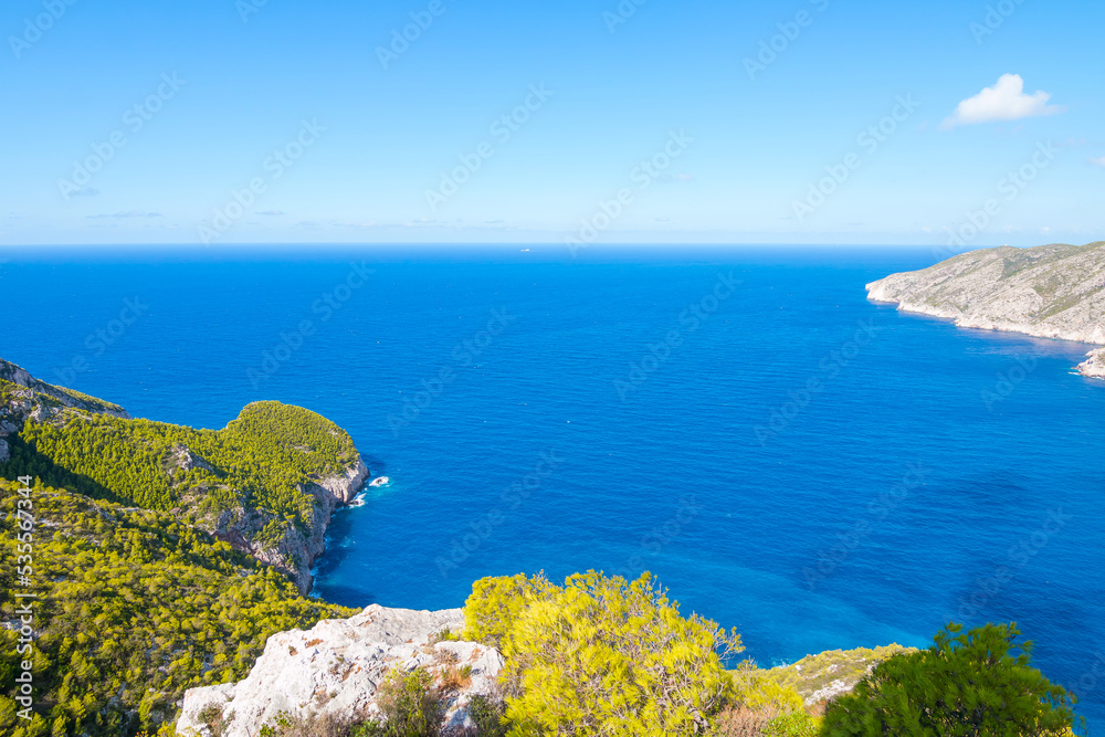 Beautiful summer day in Kampi - Zakynthos Island - Greece