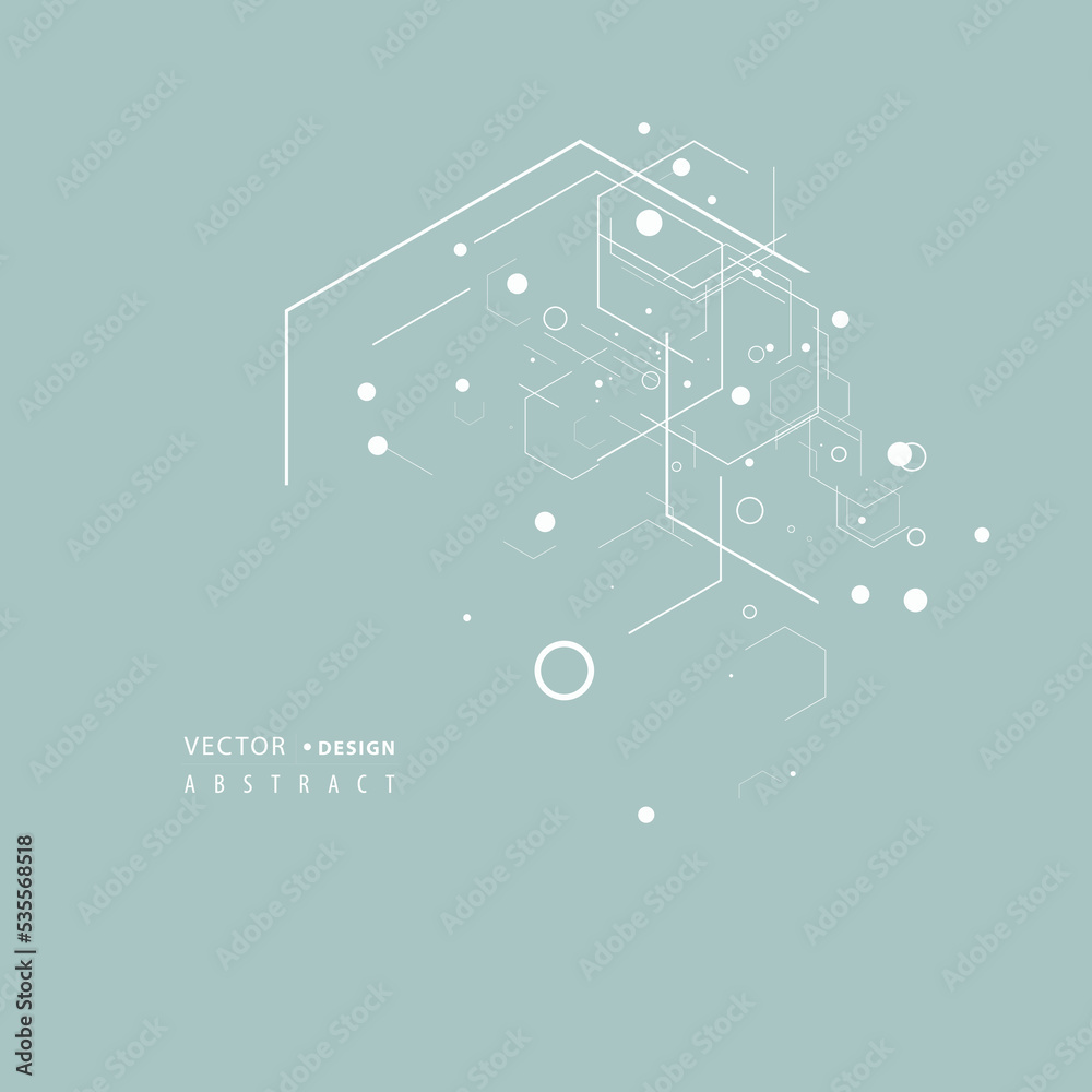 Abstract hexagons for dna, data, medicine, scientific, Modern biology genetic, science, chemical pattern. Technology geometric carcass. Vector connection and social network Abstract hexagons for dna, data, medicine, scientific, Modern biology genetic, science, chemical pattern. Technology geometric carcass. Vector connection and social network
