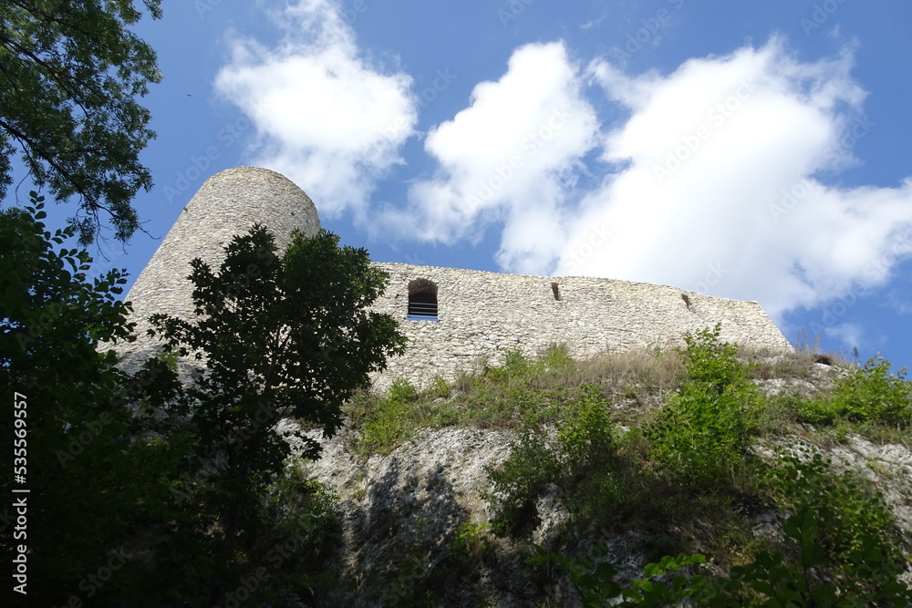 The ruins of the Smolen Castle