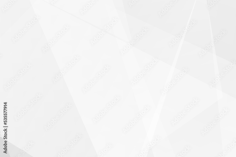 Abstract white and grey on light silver background modern design. Vector illustration EPS 10.