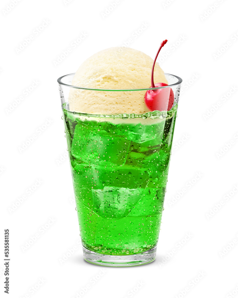 イラスト メロンソーダ リアル グラス 飲み物 イラスト メロンソーダ リアル グラス 飲み物