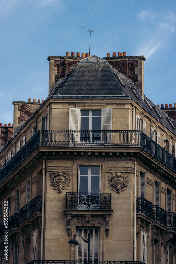 Paris et son architecture hausmann - Aout 2022