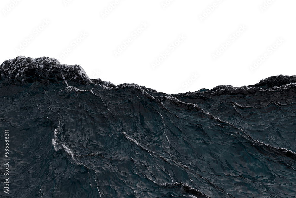 © PixlMakr - Big waves in a storm across the ocean on transparent background © PixlMakr - Big waves in a storm across the ocean on transparent background