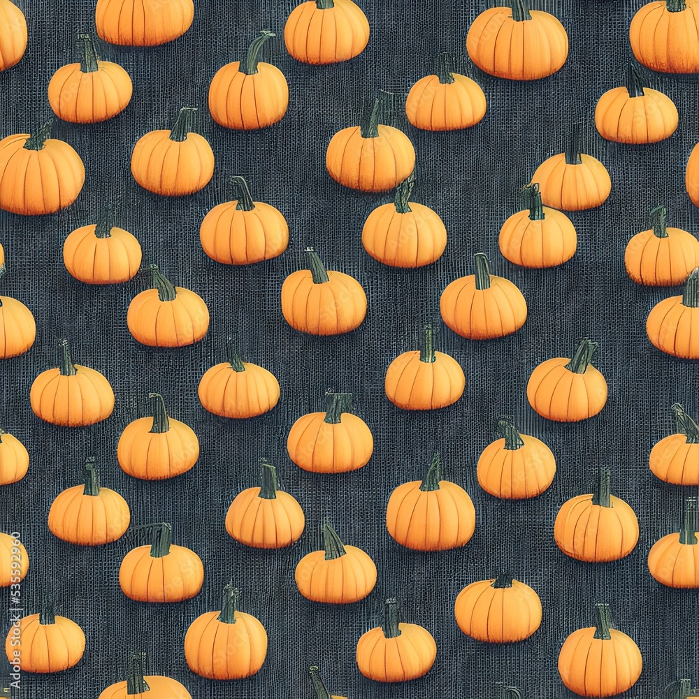 Pumpkin, halloween pattern, seasmless, tile Pumpkin, halloween pattern, seasmless, tile