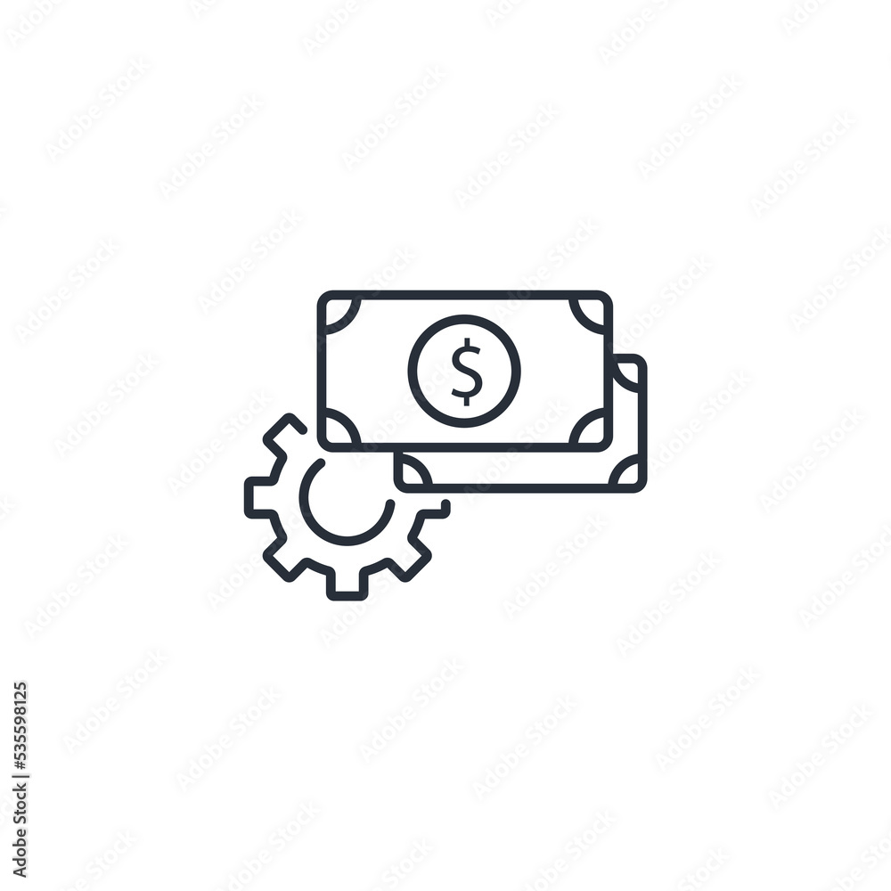 money marketing thin line icons. Vector illustration isolated on white. Editable stroke. money marketing thin line icons. Vector illustration isolated on white. Editable stroke.