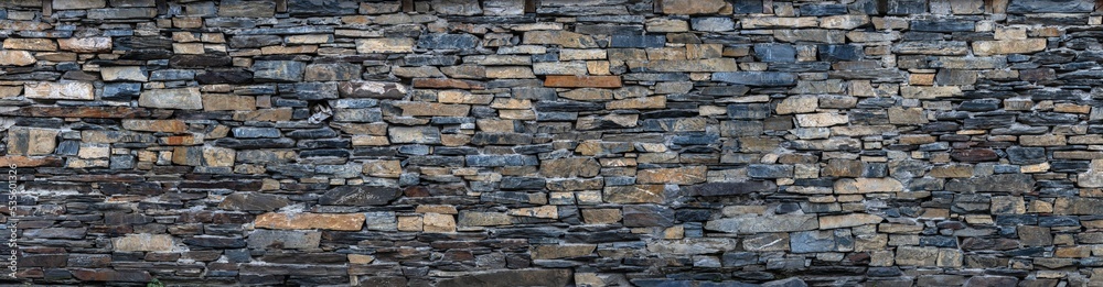 Old natural stone wall texture