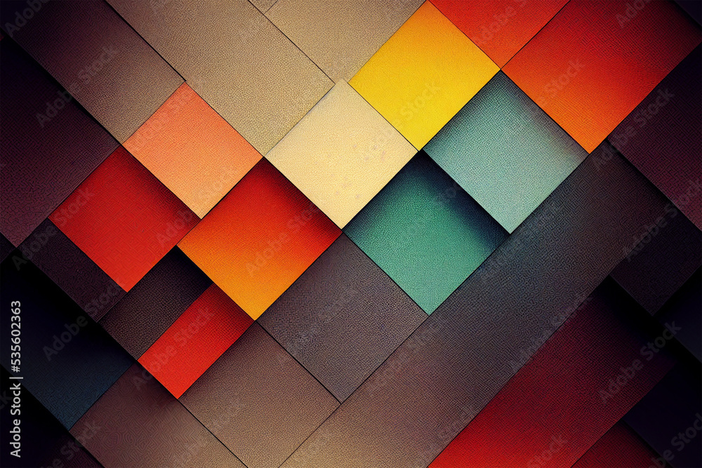 Very colorful illustrations with 3d elements Very colorful illustrations with 3d elements