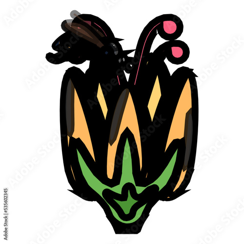 Get this flat icon of bumblebee