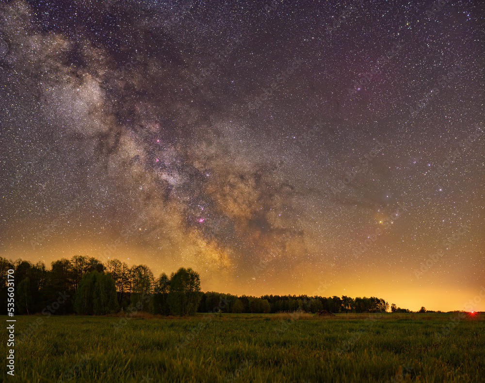 Milky Way from Stoczek Lukowski - May 12, 2021 - Poland Milky Way from Stoczek Lukowski - May 12, 2021 - Poland