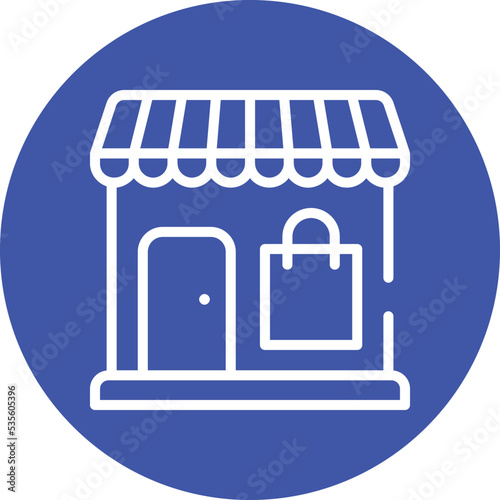 Shop vector icon