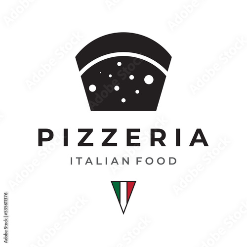Delicious and delicious Italian food logo creative design .With vintage food utensil sign.Logos for restaurants, cafes, clubs and badges.