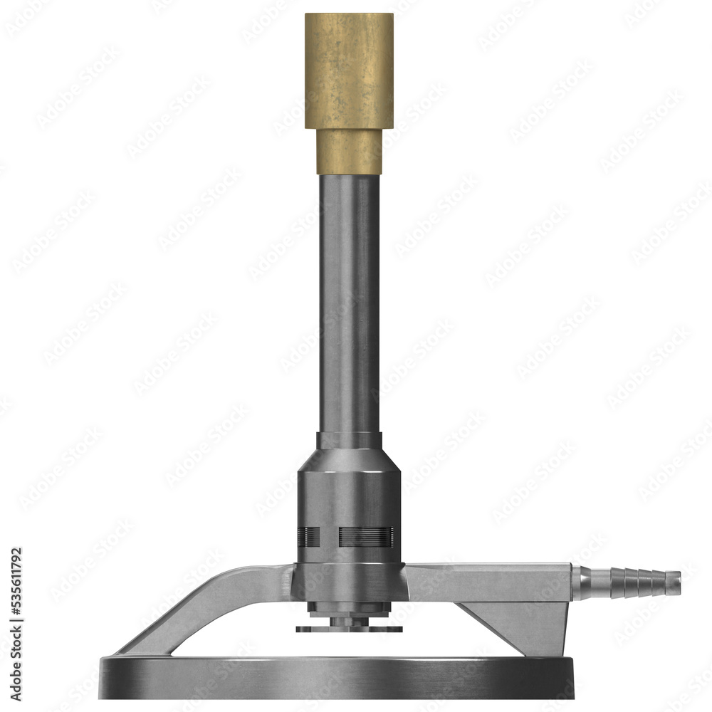 3d rendering illustration of a bunsen burner 3d rendering illustration of a bunsen burner