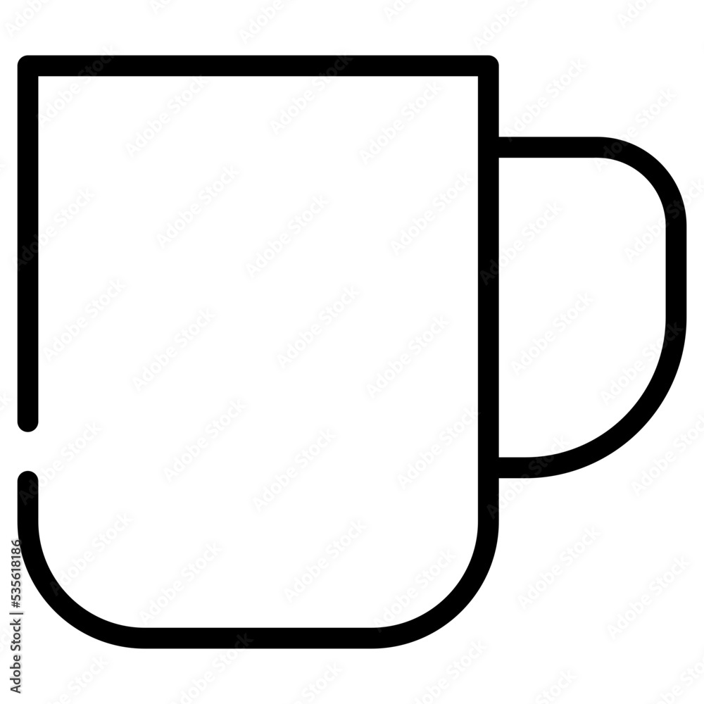 Cup vector icon