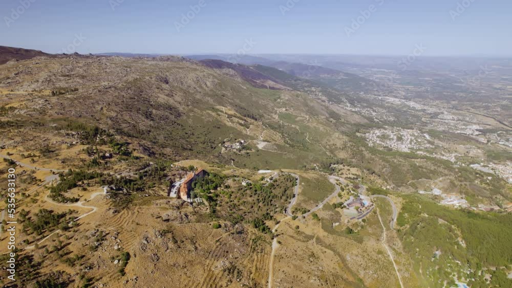Aerial view of the Aerial view of the