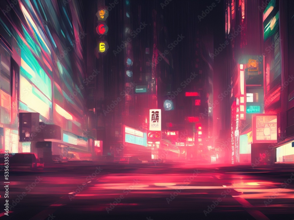 Premium Photo  Cyberpunk industrial abstract future wallpaper