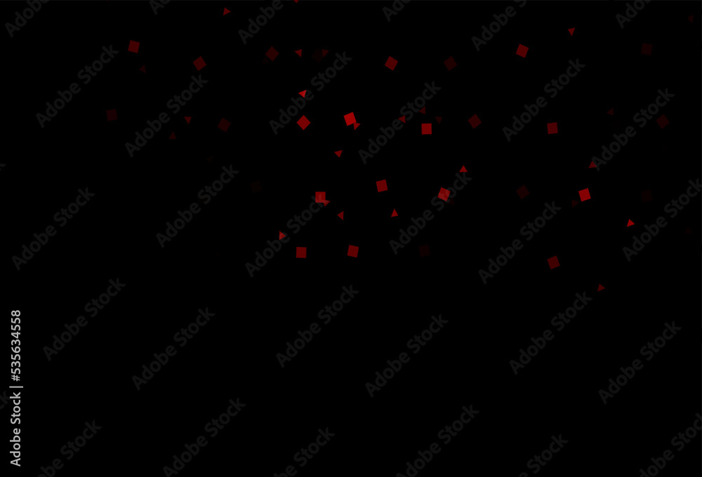 Dark Red vector layout with circles, lines, rectangles. Dark Red vector layout with circles, lines, rectangles.